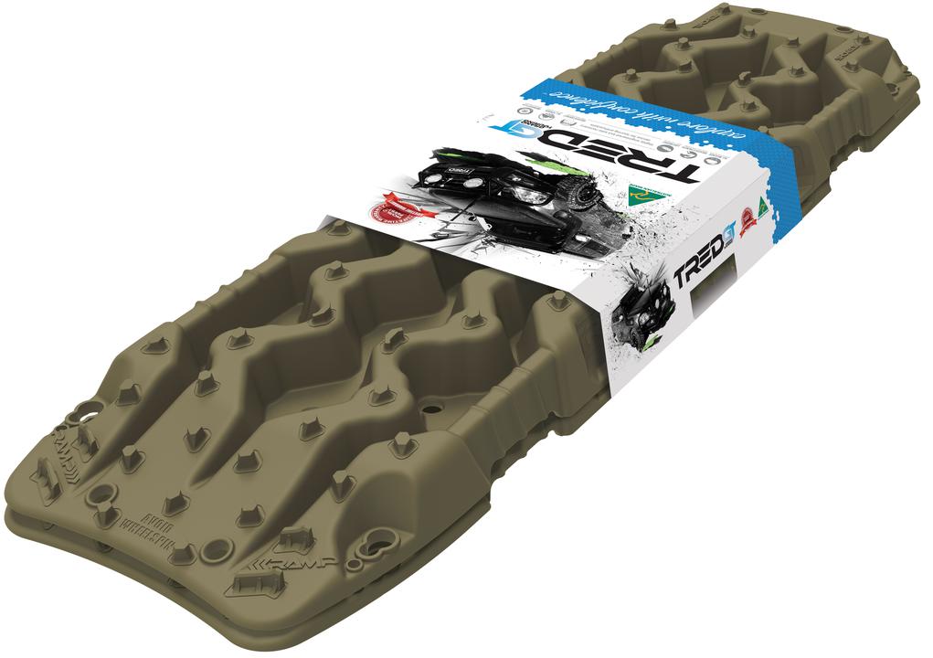 TRED GT Recovery Boards - Military Green TREDGTMG