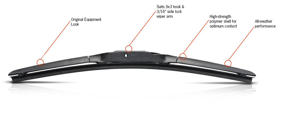 Trico Shield Wiper Blade 550mm HF550