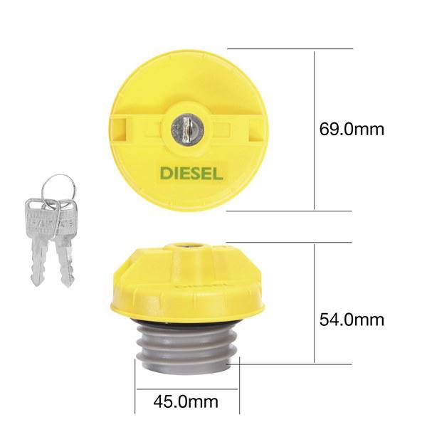 Tridon Locking Fuel Cap TFL234D