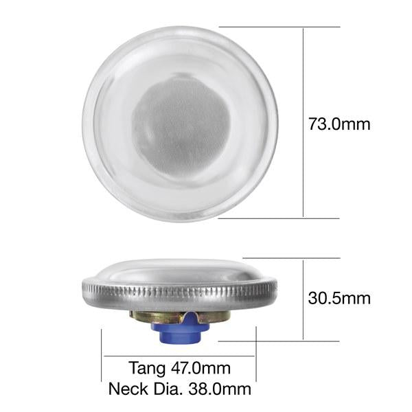 Tridon Non Locking Fuel Cap TFNL206V