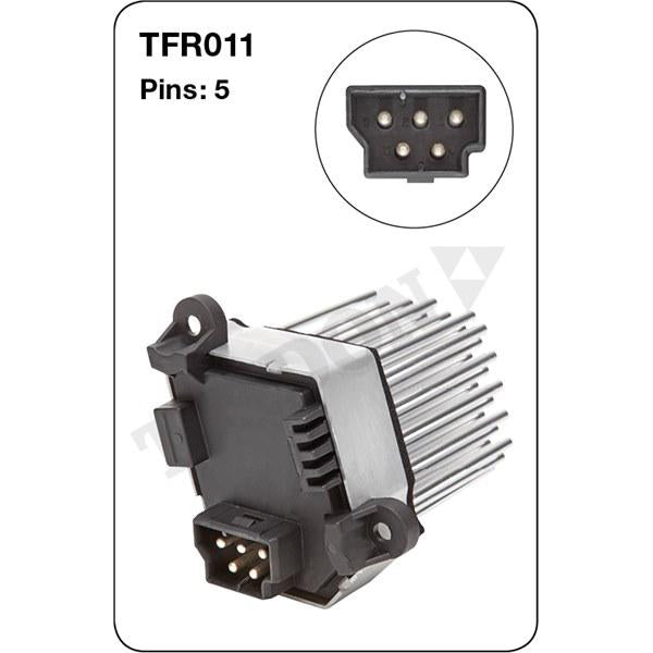 Tridon AC Blower Motor Resistor TFR011