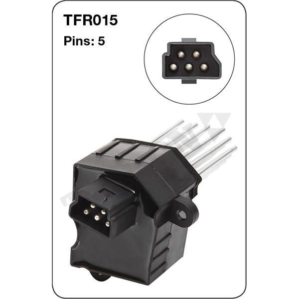 Tridon AC Blower Motor Resistor TFR015