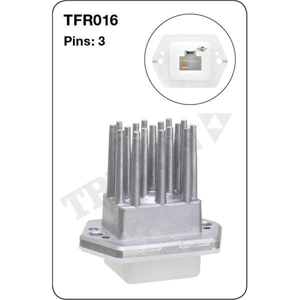 Tridon AC Blower Motor Resistor TFR016