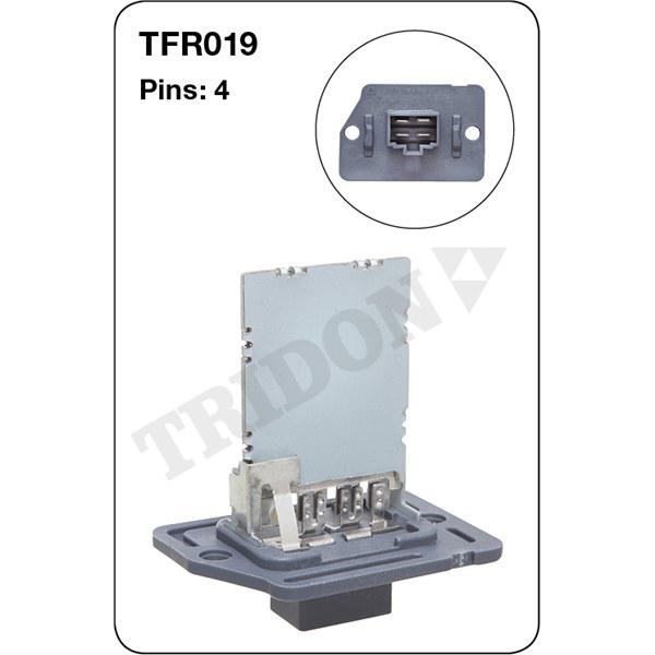 Tridon AC Blower Motor Resistor TFR019