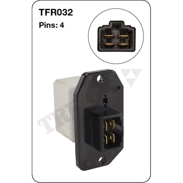 Tridon AC Blower Motor Resistor TFR032
