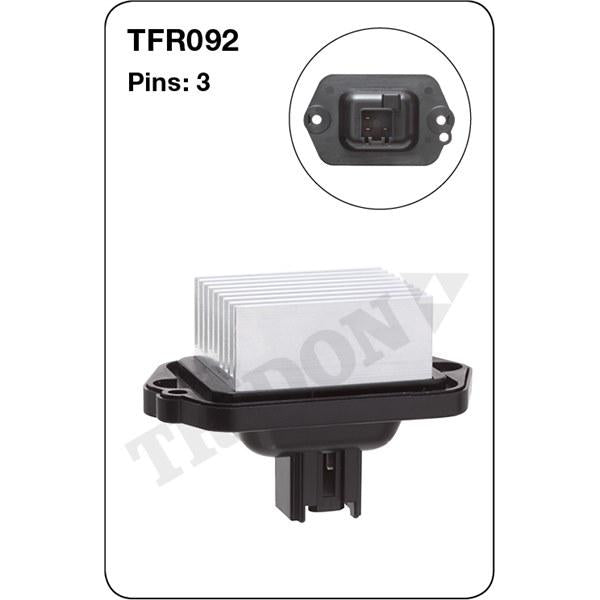 Tridon AC Blower Motor Resistor TFR092