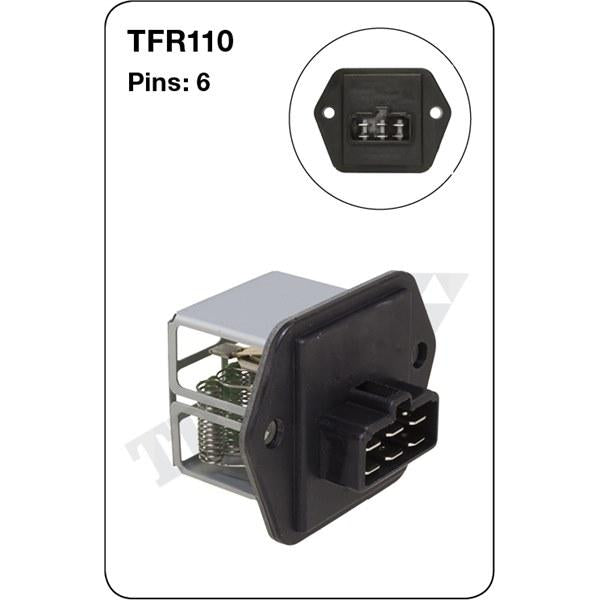 Tridon AC Blower Motor Resistor TFR110