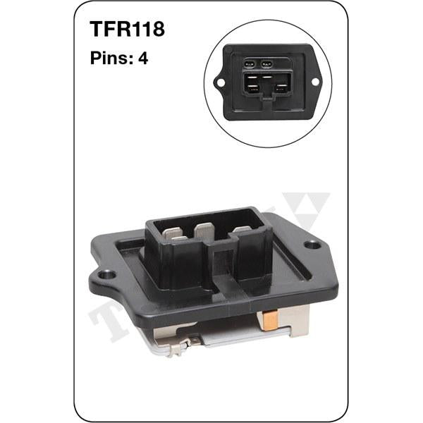 Tridon AC Blower Motor Resistor TFR118