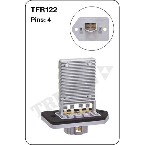 Tridon AC Blower Motor Resistor TFR122