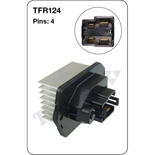 Tridon AC Blower Motor Resistor TFR124