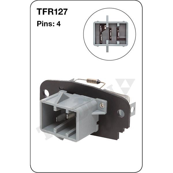 Tridon AC Blower Motor Resistor TFR127
