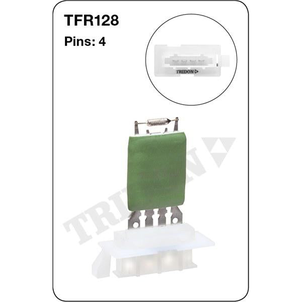 Tridon AC Blower Motor Resistor TFR128