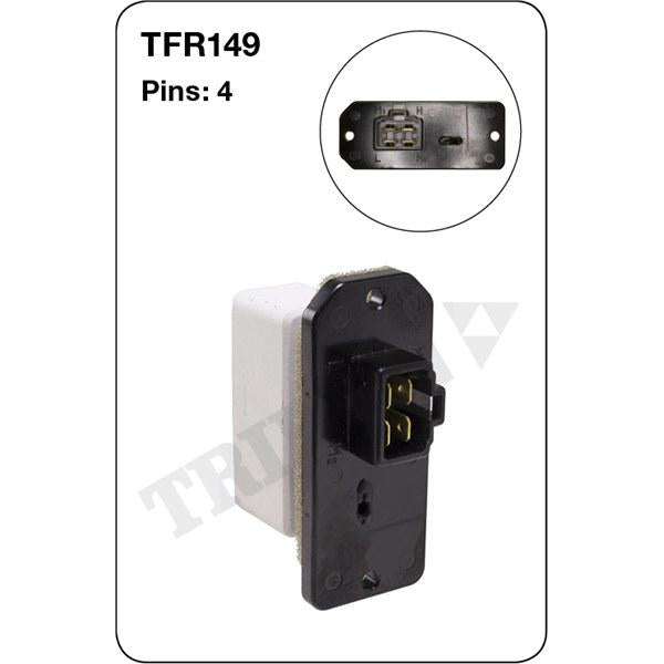 Tridon AC Blower Motor Resistor TFR149
