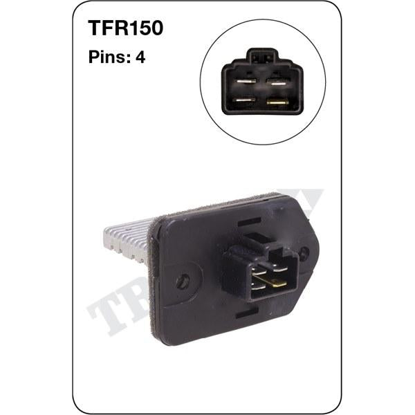 Tridon AC Blower Motor Resistor TFR150