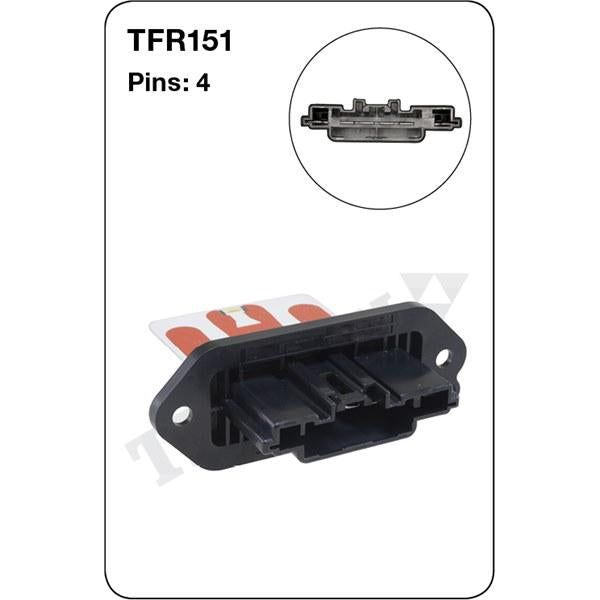 Tridon AC Blower Motor Resistor TFR151