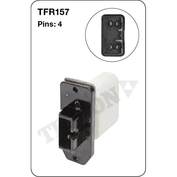Tridon AC Blower Motor Resistor TFR157