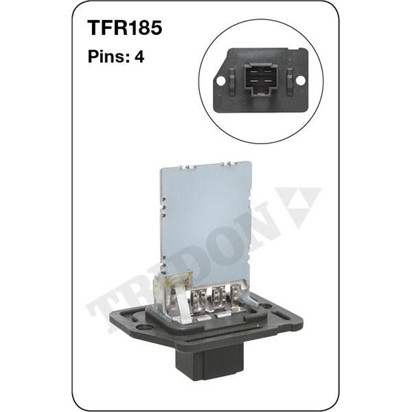 Tridon AC Blower Motor Resistor TFR185