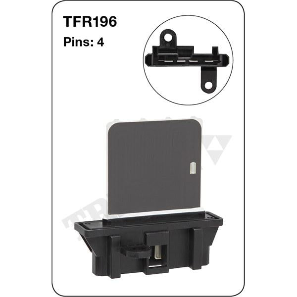 Tridon AC Blower Motor Resistor TFR196