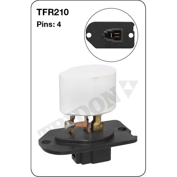 Tridon AC Blower Motor Resistor TFR210