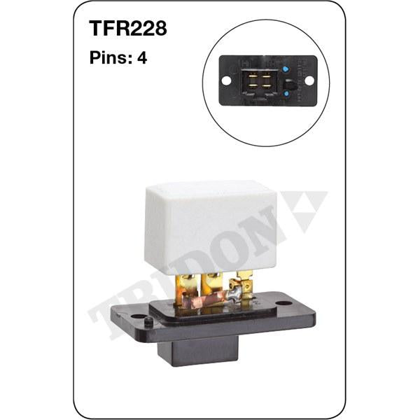 Tridon AC Blower Motor Resistor TFR228