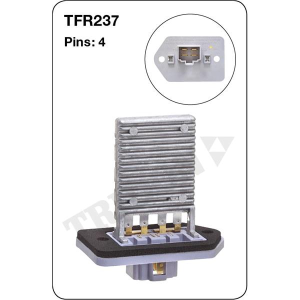 Tridon AC Blower Motor Resistor TFR237