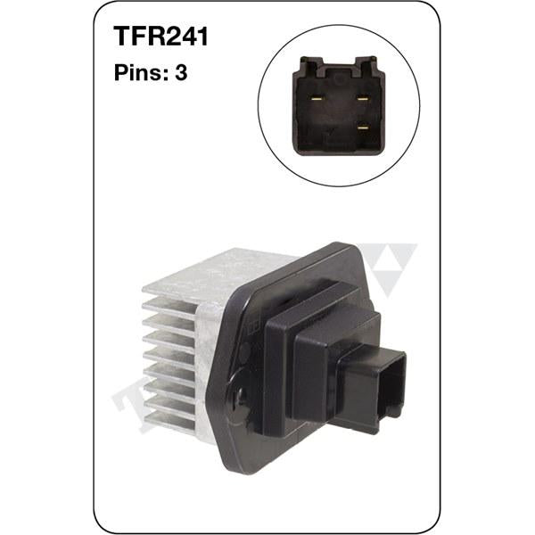 Tridon AC Blower Motor Resistor TFR241