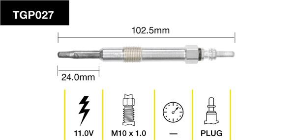 Tridon Glow Plug TGP027