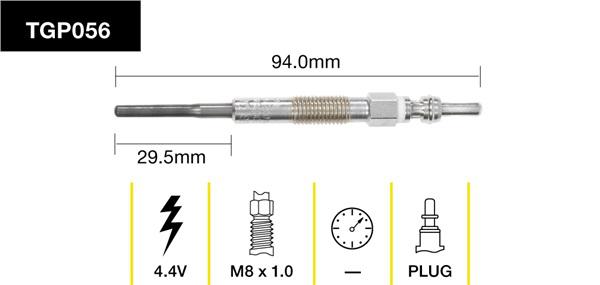 Tridon Glow Plug TGP056