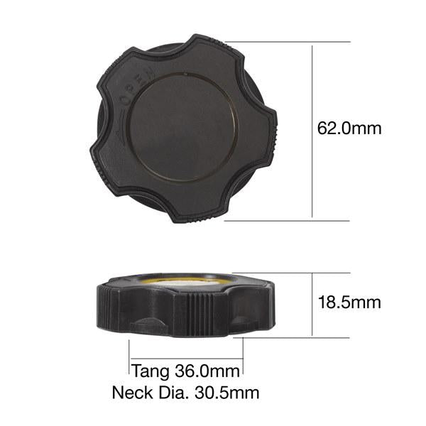 Tridon Oil Cap TOC504