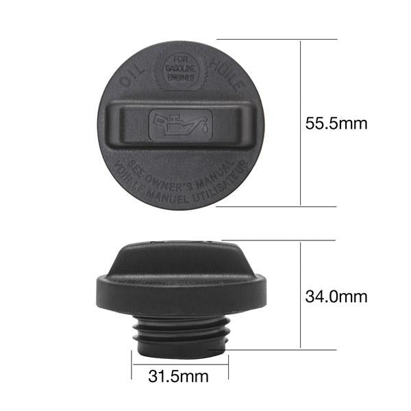 Tridon Oil Cap TOC534