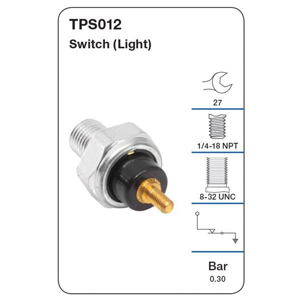Tridon Oil Pressure Switch TPS012