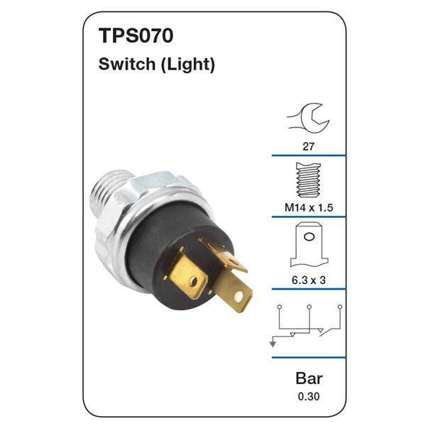 Tridon Oil Pressure Switch TPS070