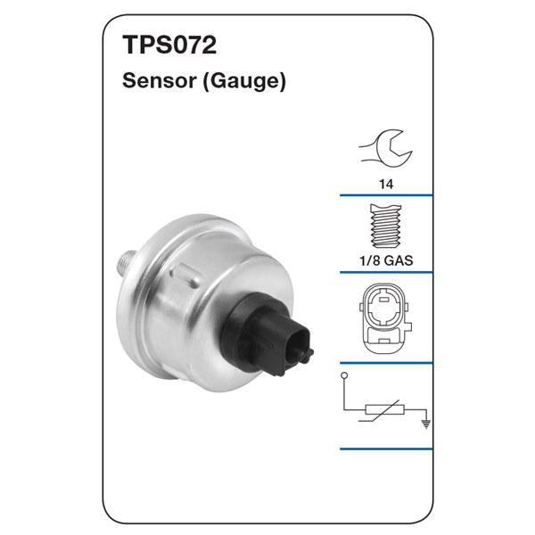Tridon Oil Pressure Sensor TPS072