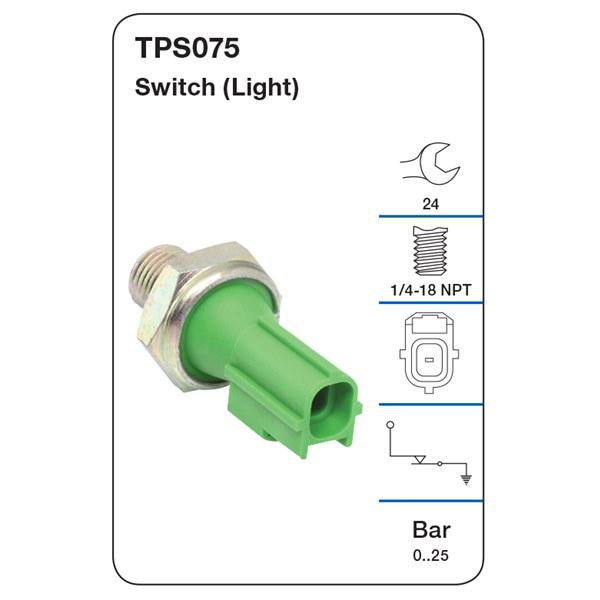 Tridon Oil Pressure Switch TPS075