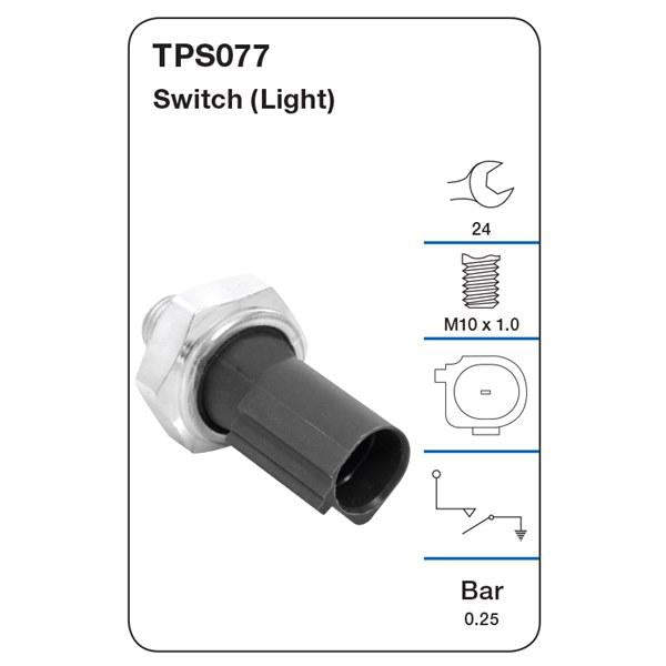 Tridon Oil Pressure Switch TPS077