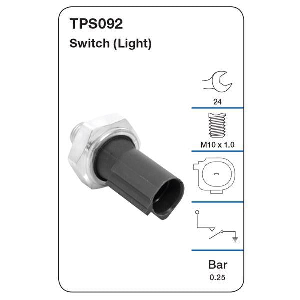 Tridon Oil Pressure Switch TPS092