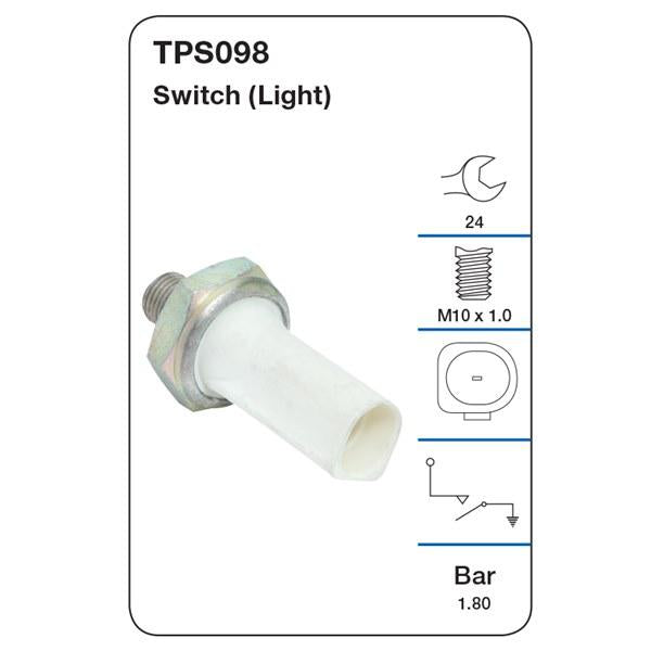 Tridon Oil Pressure Switch TPS098