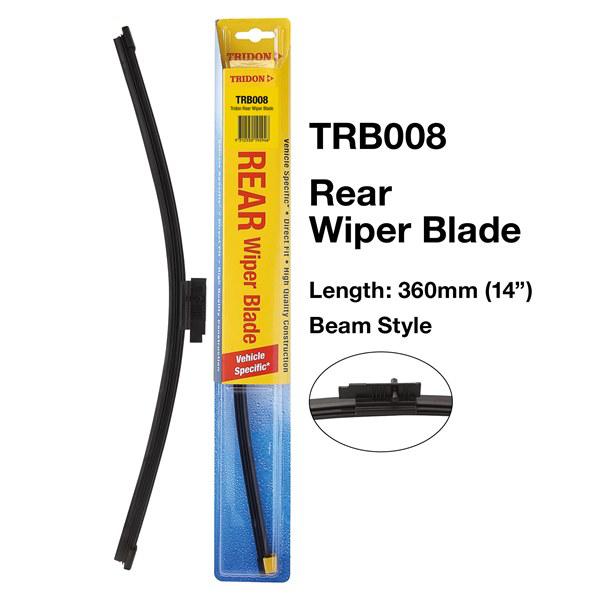 Tridon Wiper Tridon Rear Blade TRB008