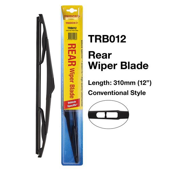 Tridon Wiper Tridon Rear Blade TRB012