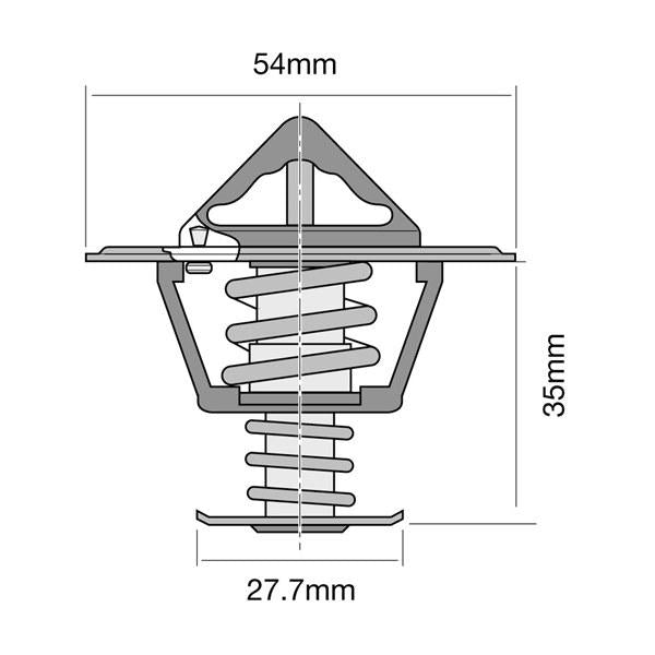 Tridon Thermostat (High Flow) TT2028-180