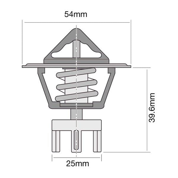 Tridon Thermostat Blister Pack TT224-180