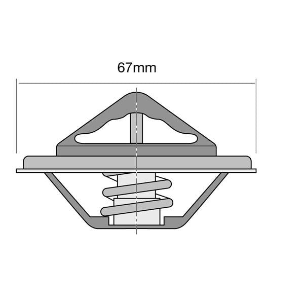 Tridon Thermostat Blister Pack (High Flow) TT271-180