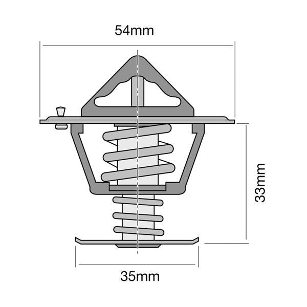 Tridon Thermostat TT272-180