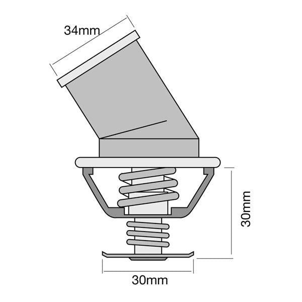Tridon Thermostat Boxed TT353-180P