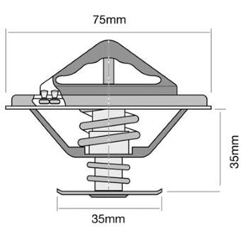 Tridon Thermostat Blister Pack TT372-180