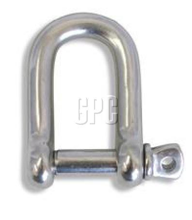 TROJAN D Shackle 12mm Stainless 375012