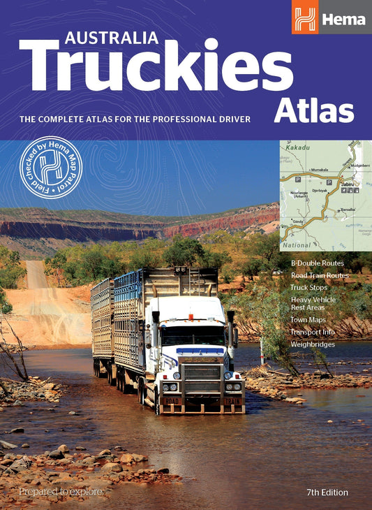 HEMA Australian Truckies Atlas Book