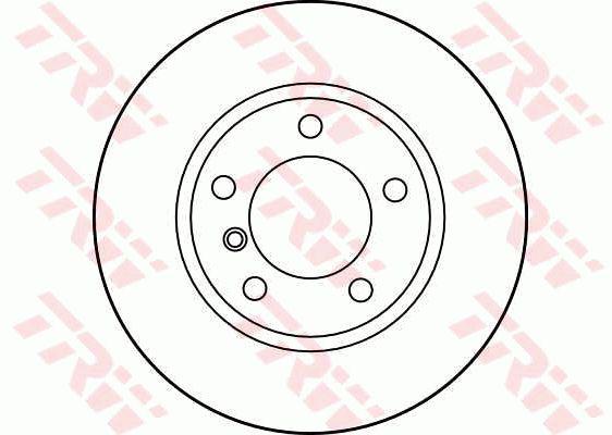TRW Brake Rotor 286mm Front DF1537S