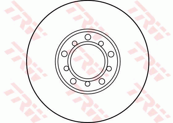 TRW Brake Rotor Single 278mm Rear DF1578S