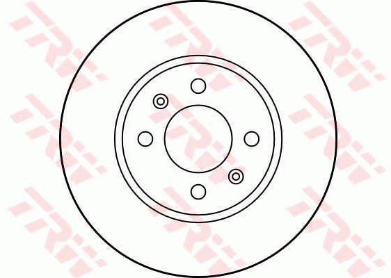 TRW Brake Rotor Single 280mm Front DF1627S